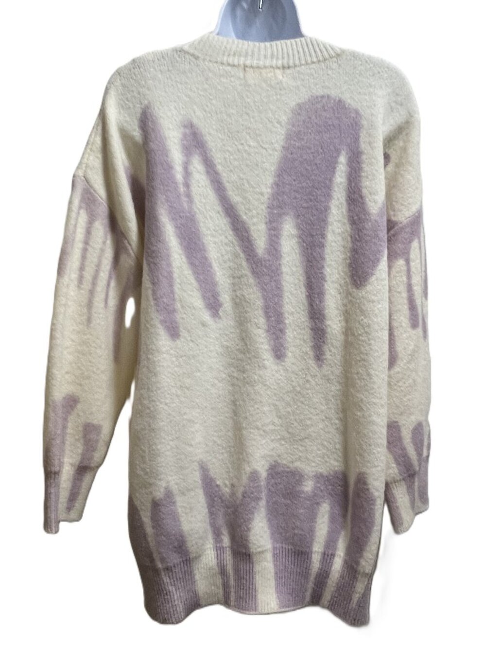 Soft Grunge Indie Sleeze Altar'd State Spray Painted Oversized Sweater size M/L